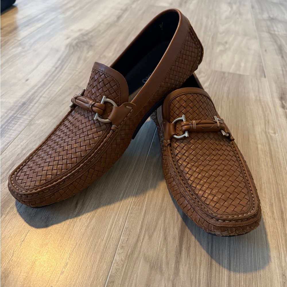 Salvatore Ferragamo Parigi Woven Driver - Picture 3 of 7